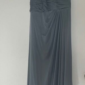 Size 10 dusty blue bridesmaids dress